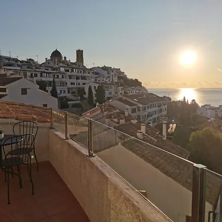 Atico-duplex Con Vistas Al Mar Y Casco Antiguo En Apartment Altea